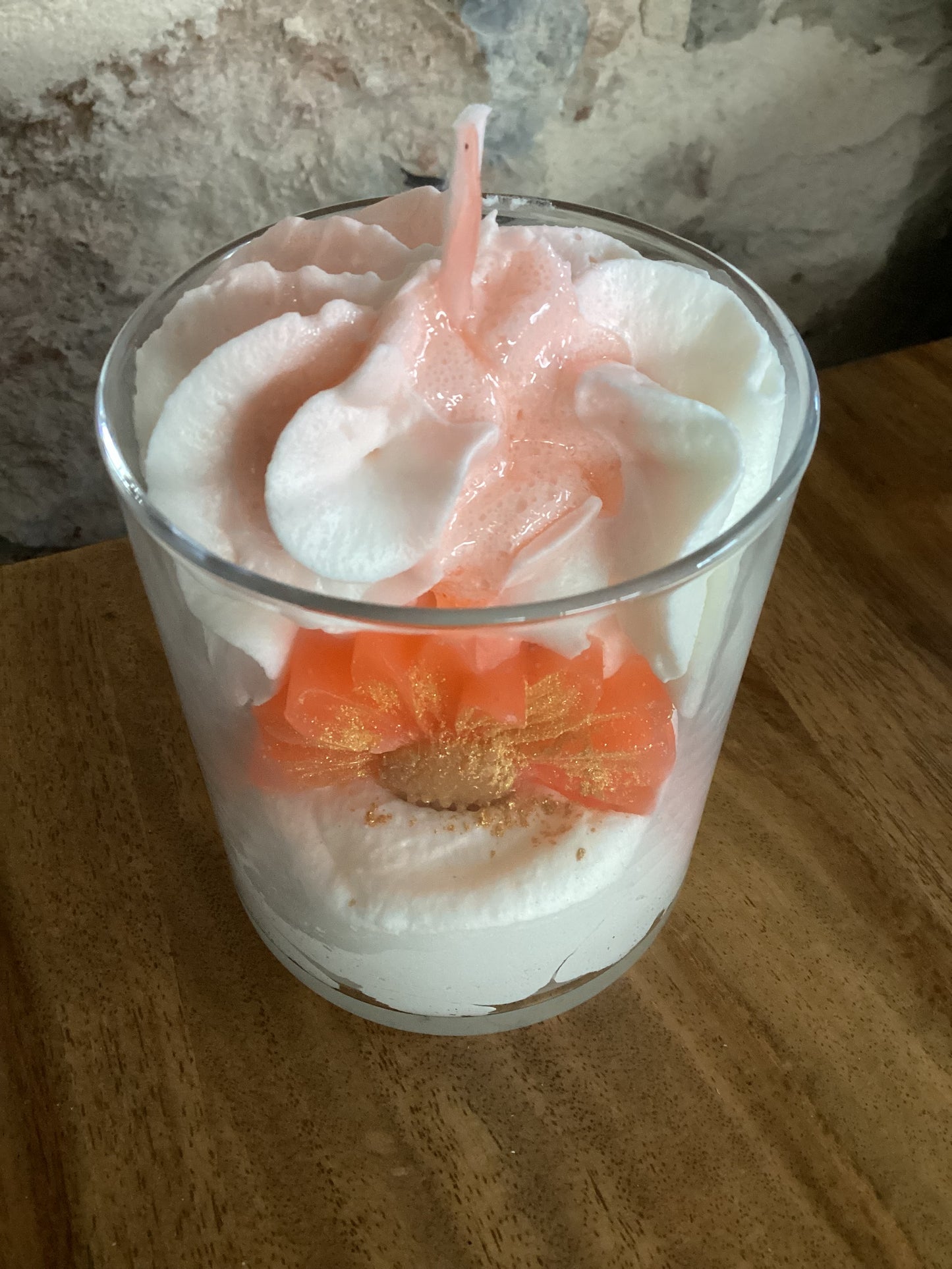 Bougie gourmande à la fleur d.oranger