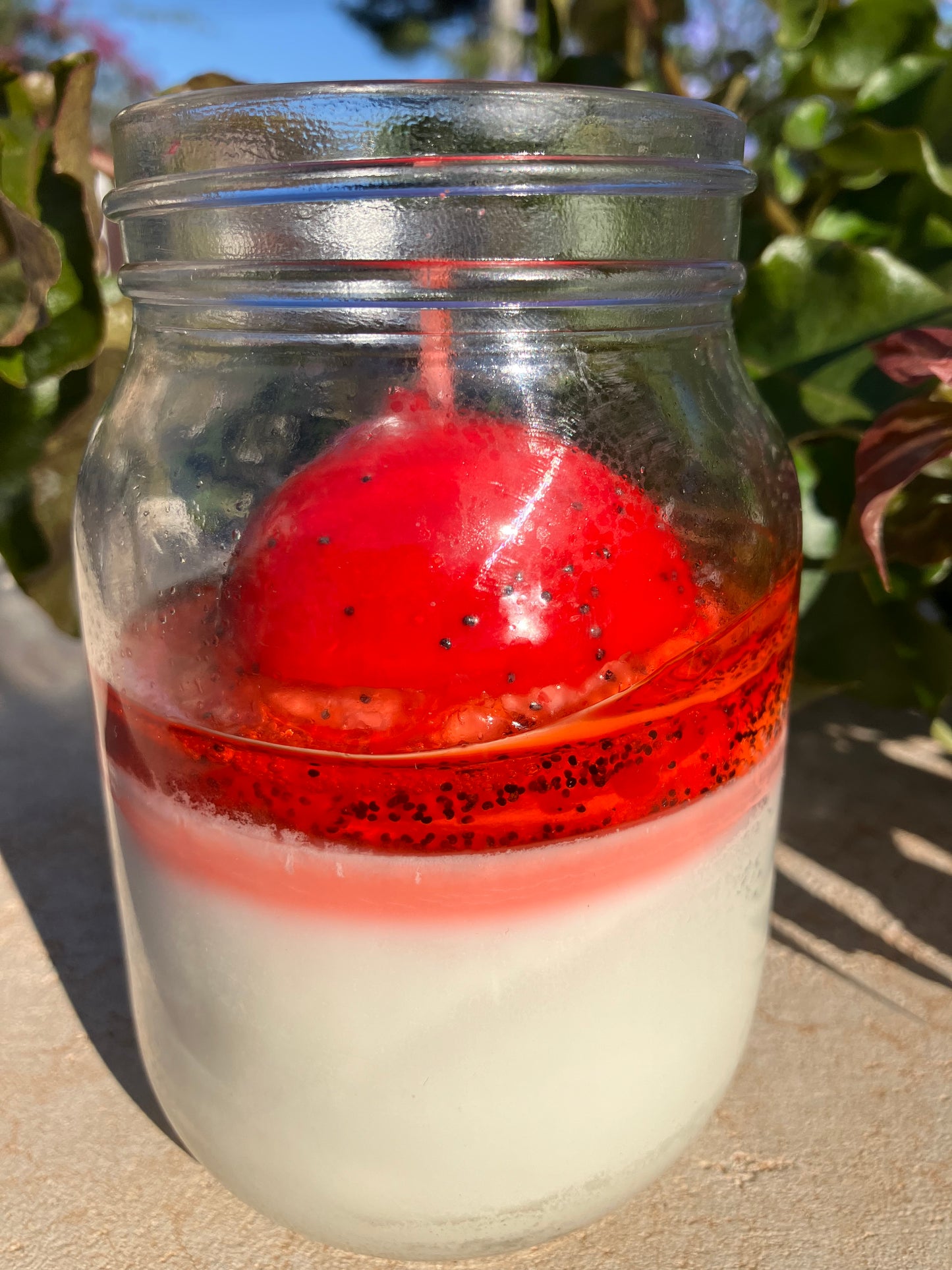 Bougie Mason jar 360g Pomme d’amour