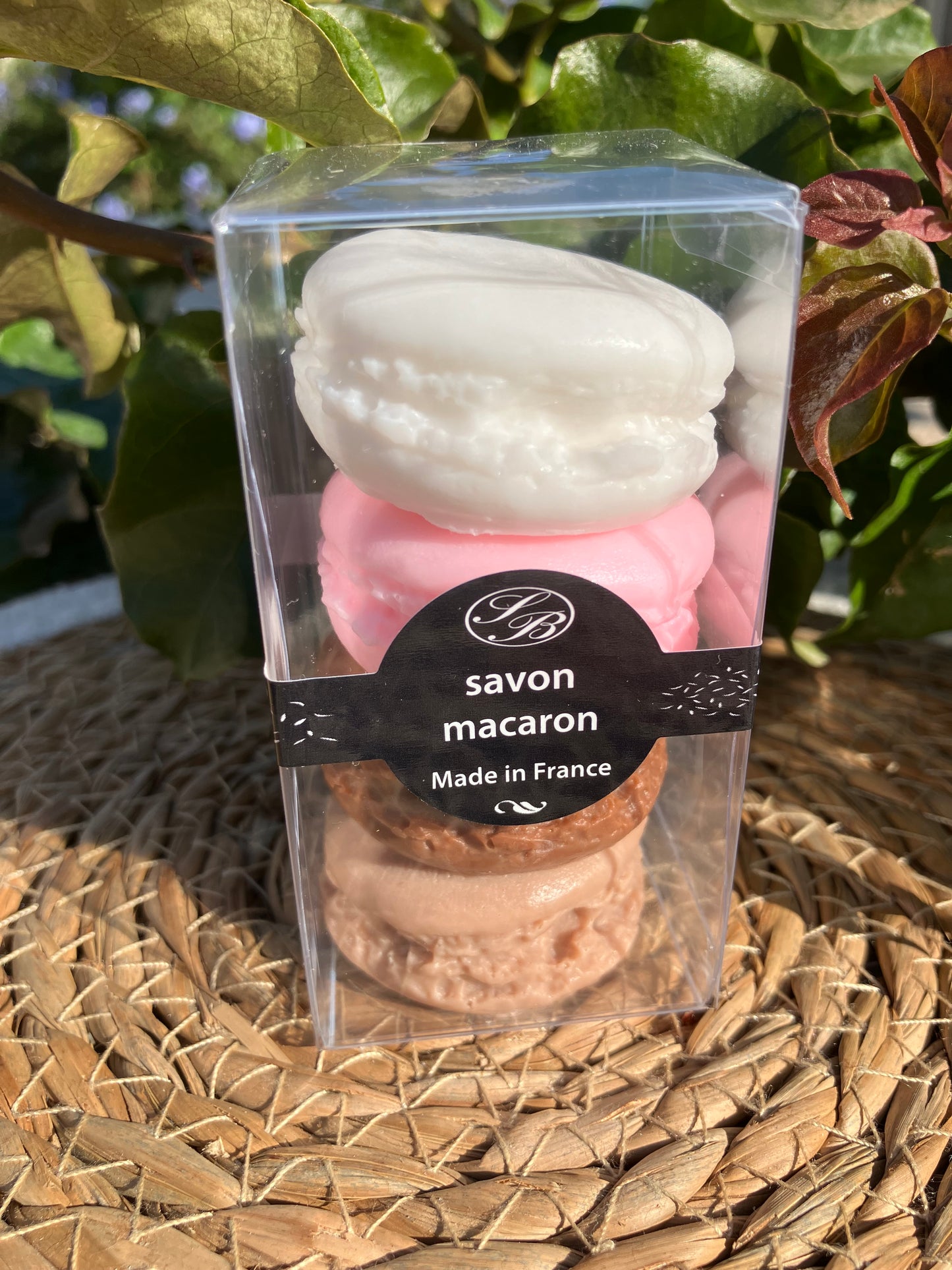 Macarons en savon