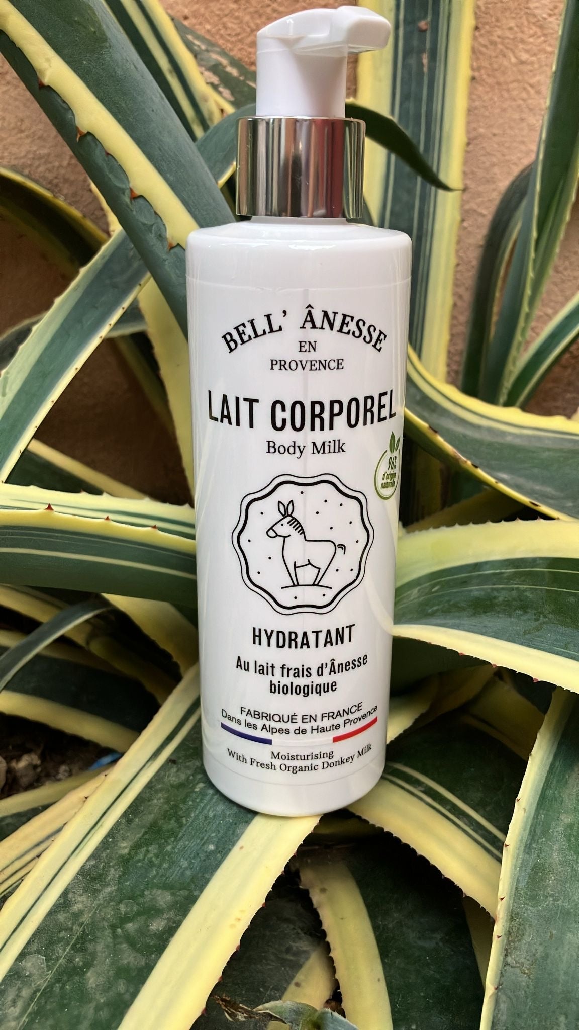 Lait corporel au lait d'ânesse 250ml