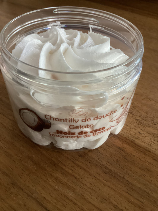 Chantilly de douche et bain Noix de coco