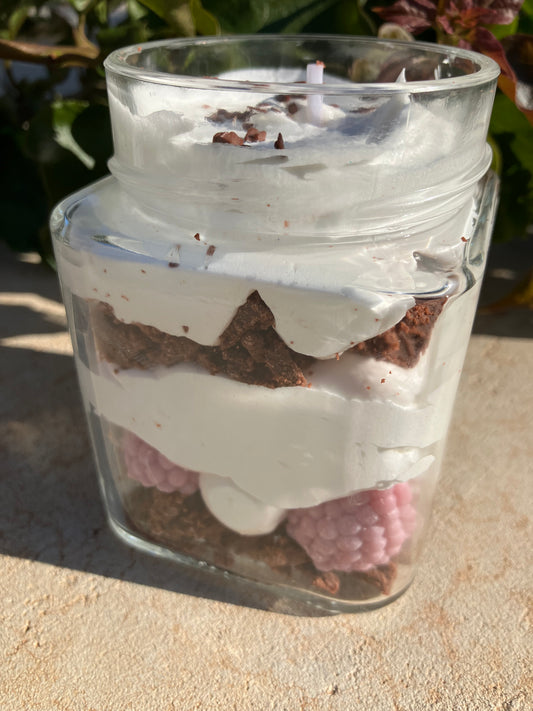 Brownie framboise