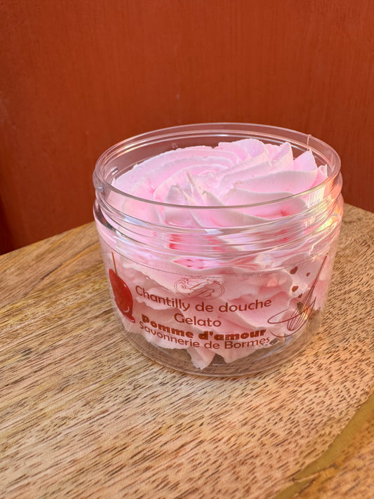 Crème de douche •Gelato• parfum Pomme d'amour