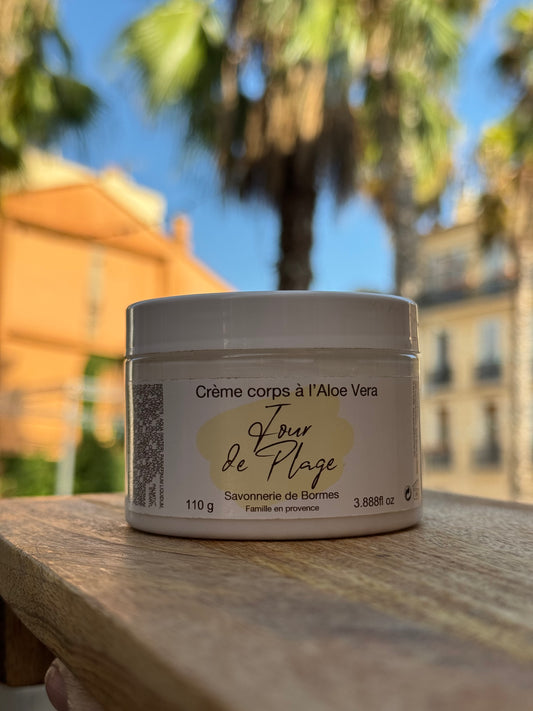 Crème corps à l'aloe vera